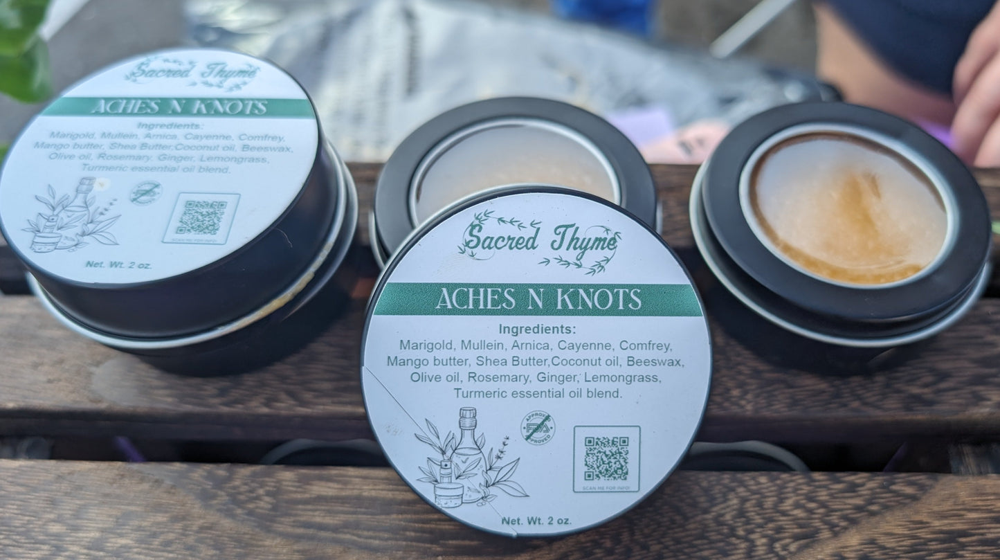 Aches N Knots Rub [2oz]